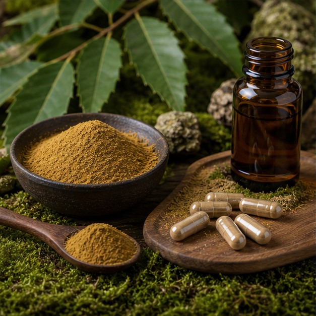 Sawtooth Oak Bark Extract Powder 10:1 applications image