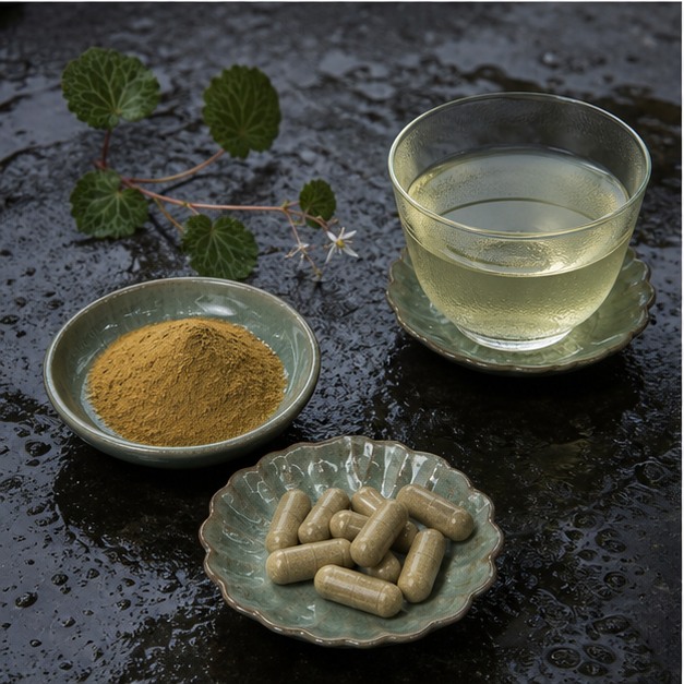 Saxifraga Stolonifera Whole-Herb Extract Powder 4:1 applications image