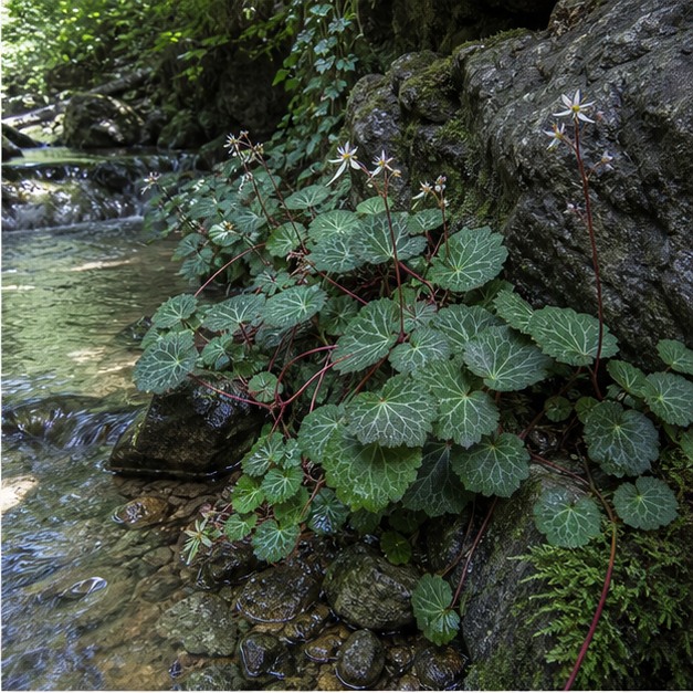 Saxifraga Stolonifera Whole-Herb Extract Powder 4:1 source image