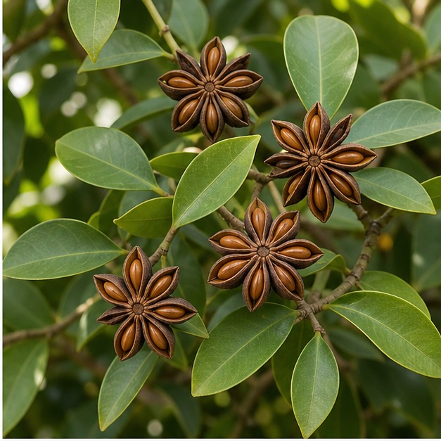 Shikimic Acid Powder 98% Star Anise Extract source image
