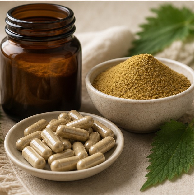 Stinging Nettle Root Extract Powder 4:1 applications image