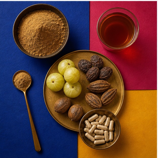 Triphala Fruit Extract Powder 4:1, 40% Tannins applications image