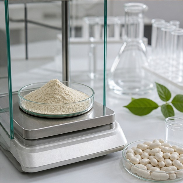 White Kidney Bean Seed Extract Powder 1% Standardized Assay quality image