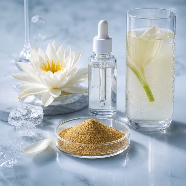 White Water Lily Flower Extract Powder 4:1 applications image