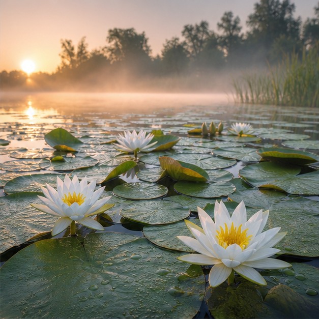 White Water Lily Flower Extract Powder 4:1 source image