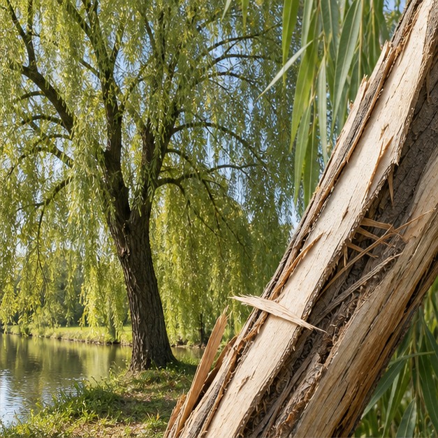 White Willow Bark Extract Powder 10% Salicin source image