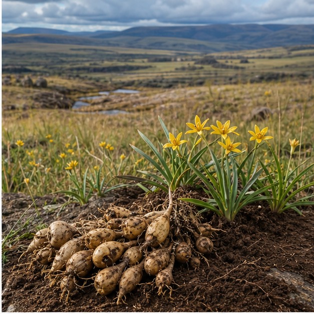 African Potato Tuber Extract Powder 4:1 source image