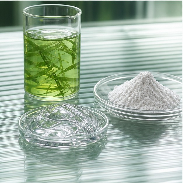Bamboo Leaf Extract Powder 70% COA-Described Organosilicone Fraction applications image