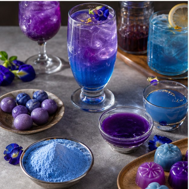 Butterfly Pea Flower Powder applications image