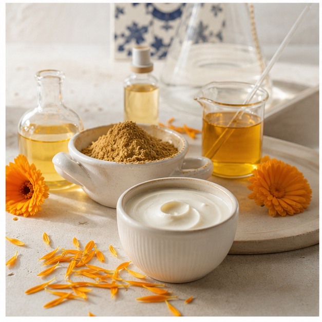 Calendula Flower Extract Powder 4:1 applications image