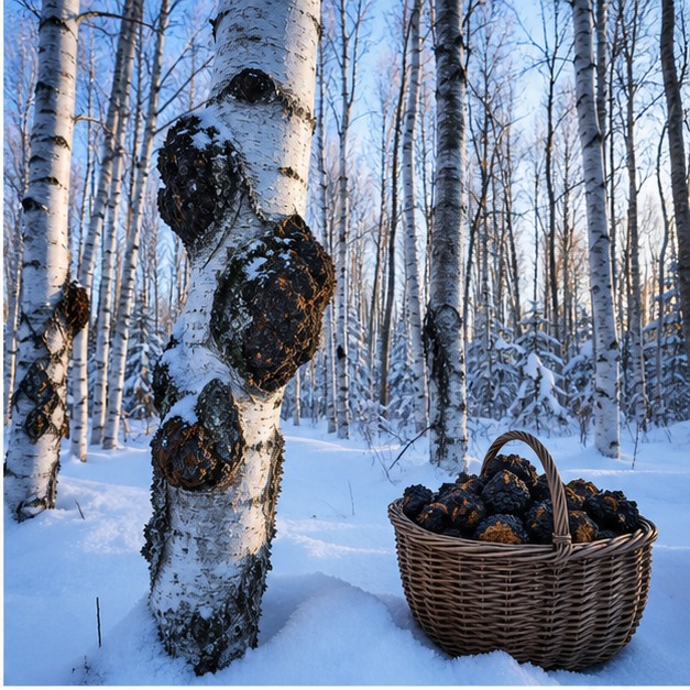 Chaga Mushroom Powder source image