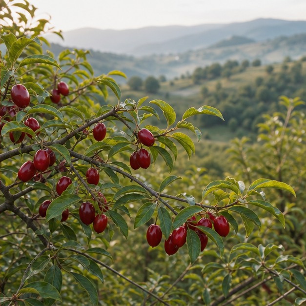 Cornelian Cherry Extract Powder 10:1 source image