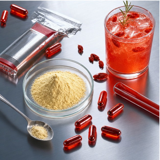 Chinese Goji Berry Extract Powder 5% Vitamin C applications image