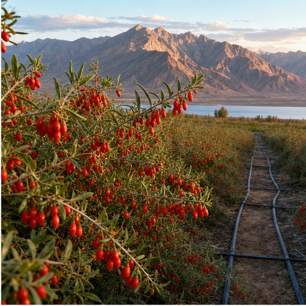Chinese Goji Berry Extract Powder 5% Vitamin C source image