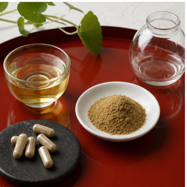 Gotu Kola Whole-Herb Extract Powder 4:1 applications image