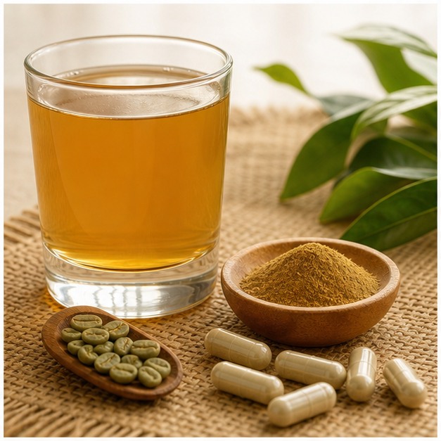 Green Coffee Bean Extract Powder 50:1 applications image