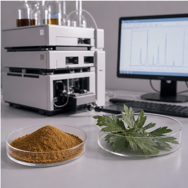 Hawthorn Leaf Extract Powder 2% Vitexin Rhamnoside quality image