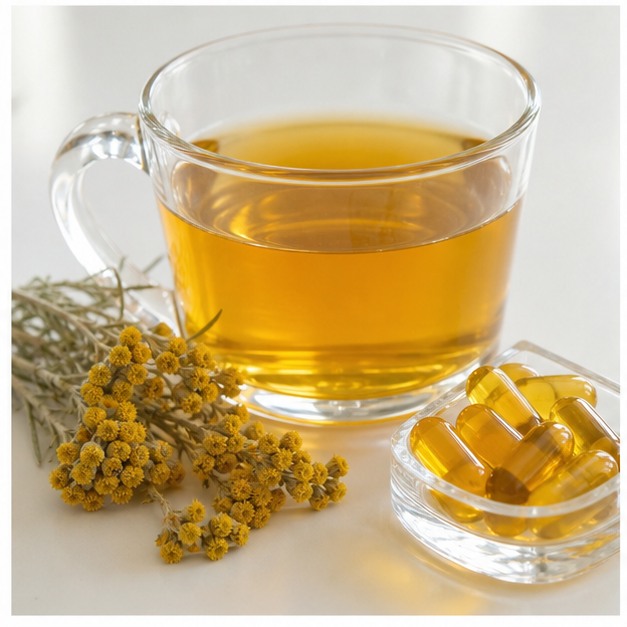 Helichrysum Arenarium Flower Extract Powder 10:1 applications image