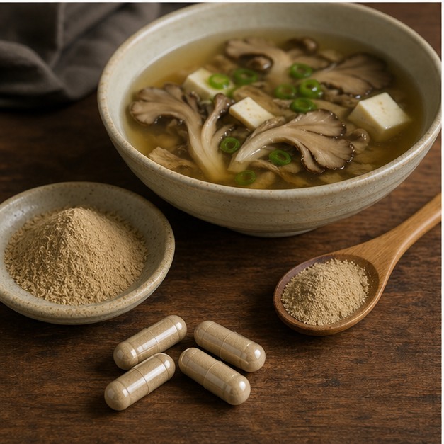 Maitake Mushroom Extract Powder 4:1 applications image