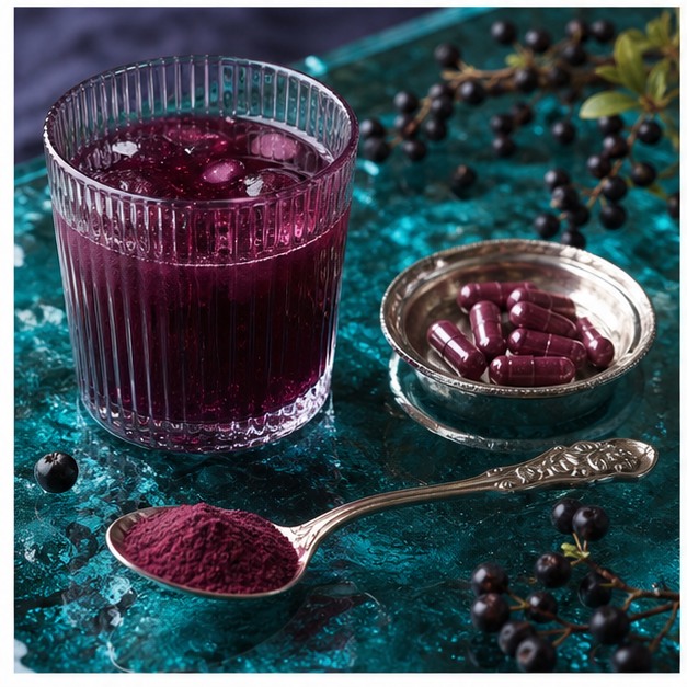 Maqui Berry Fruit Extract Powder 4:1 applications image