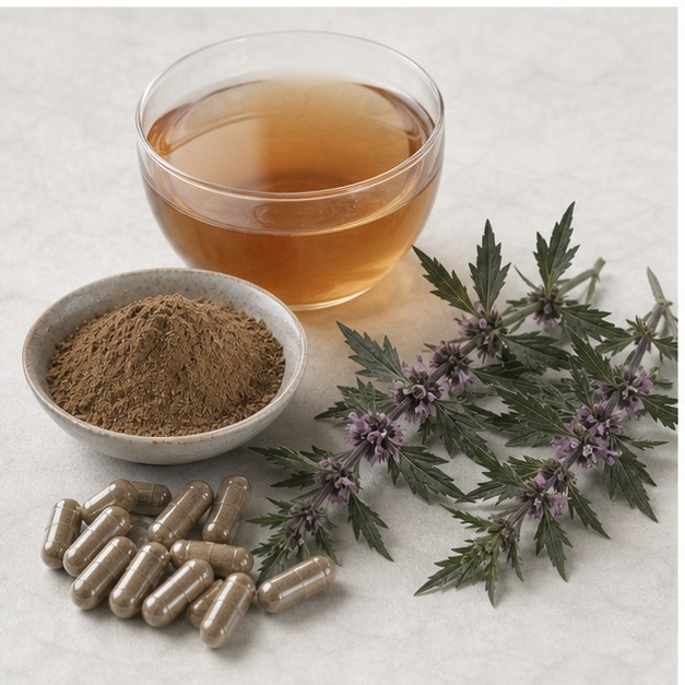 Chinese Motherwort Whole-Herb Extract Powder 4:1 applications image