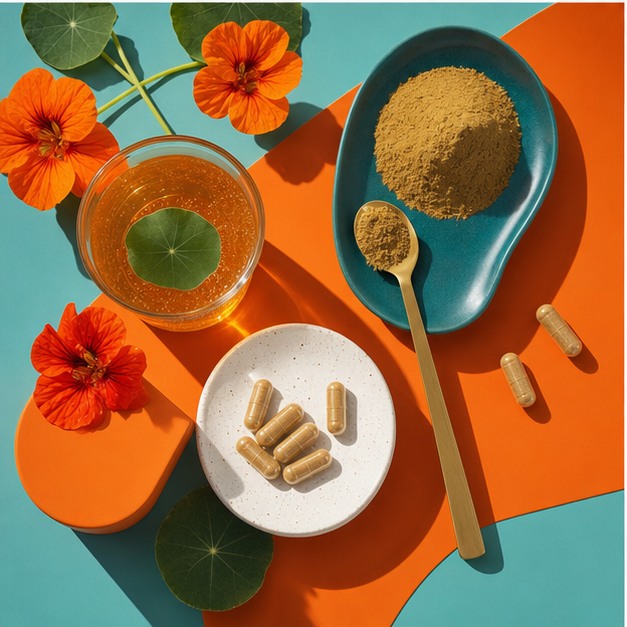 Nasturtium Flower Extract Powder 4:1 applications image