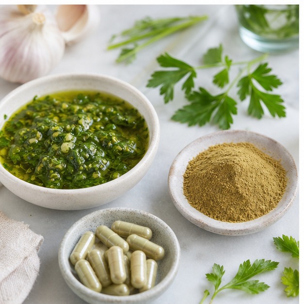Parsley Leaf Extract Powder 4:1 applications image