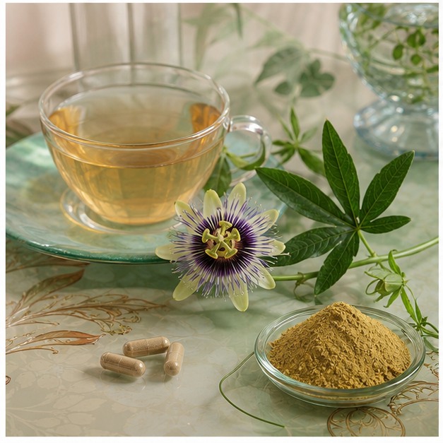 Passionflower Herb-Top Extract Powder 4:1 applications image