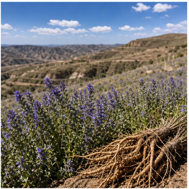Scutellaria Baicalensis Root Extract Powder 10:1 source image