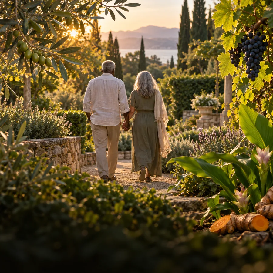 Healthy aging botanical ingredient applications