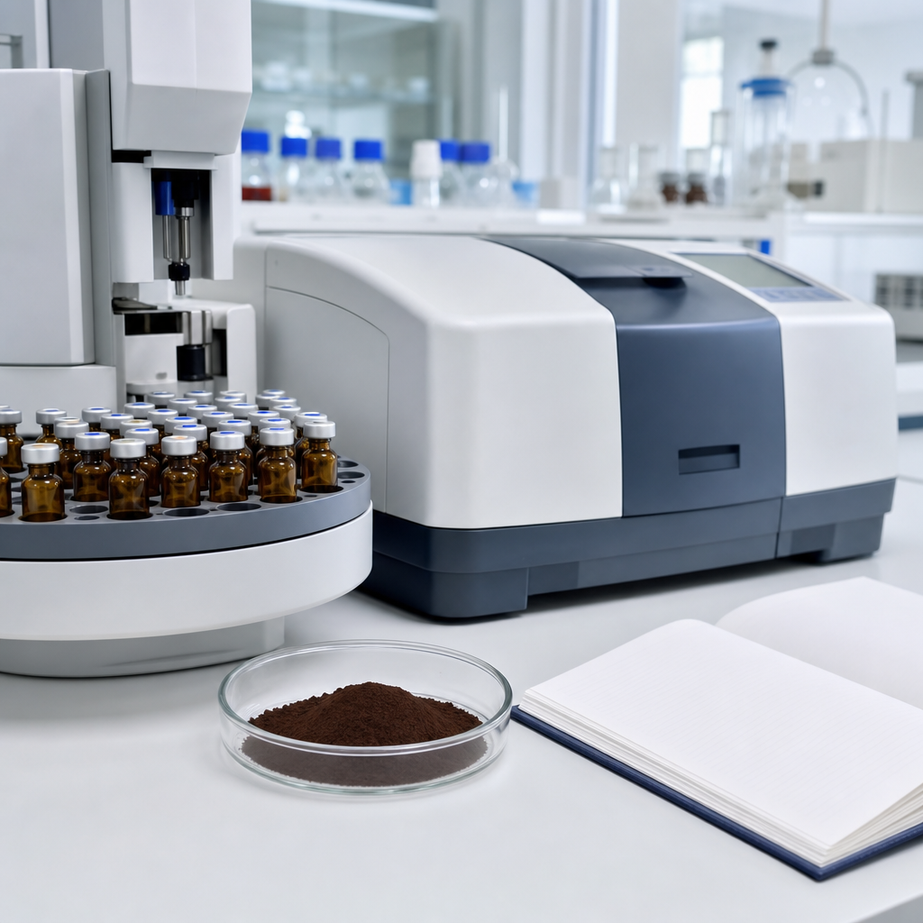 Quality control testing of turkey tail mushroom extract