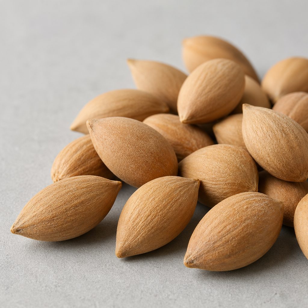 Dried bitter apricot kernel raw material